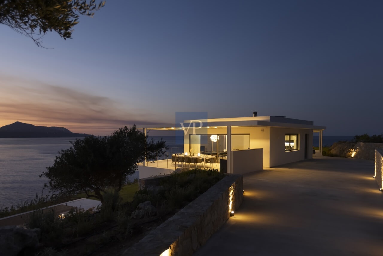 Luxury Villa Aoria Seafront, 5 bedrooms in Chania - Crete