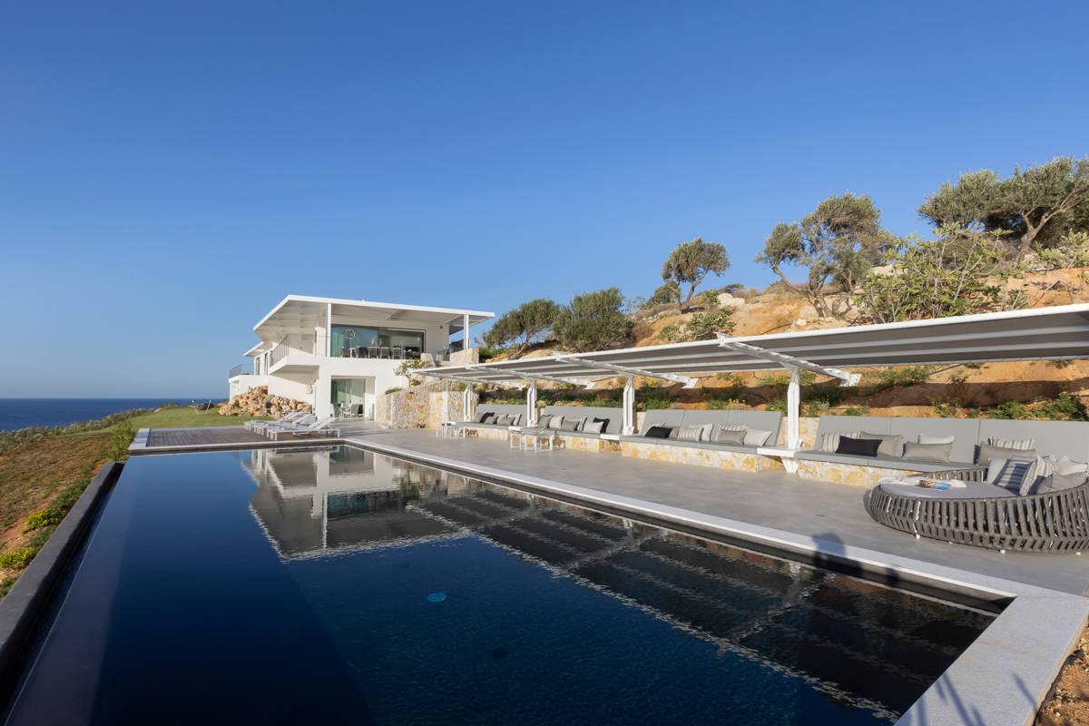 Luxury Villa Aoria Seafront, 5 bedrooms in Chania - Crete